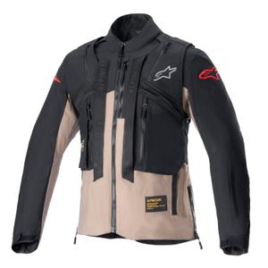 Veste de moto Alpinestars Techdura noire et marron