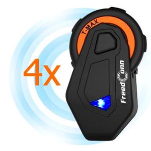 Lot de 4 interphones Bluetooth T-MAX