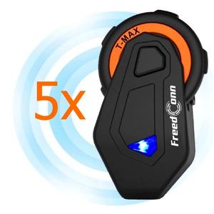 Lot de 5 interphones Bluetooth T-MAX