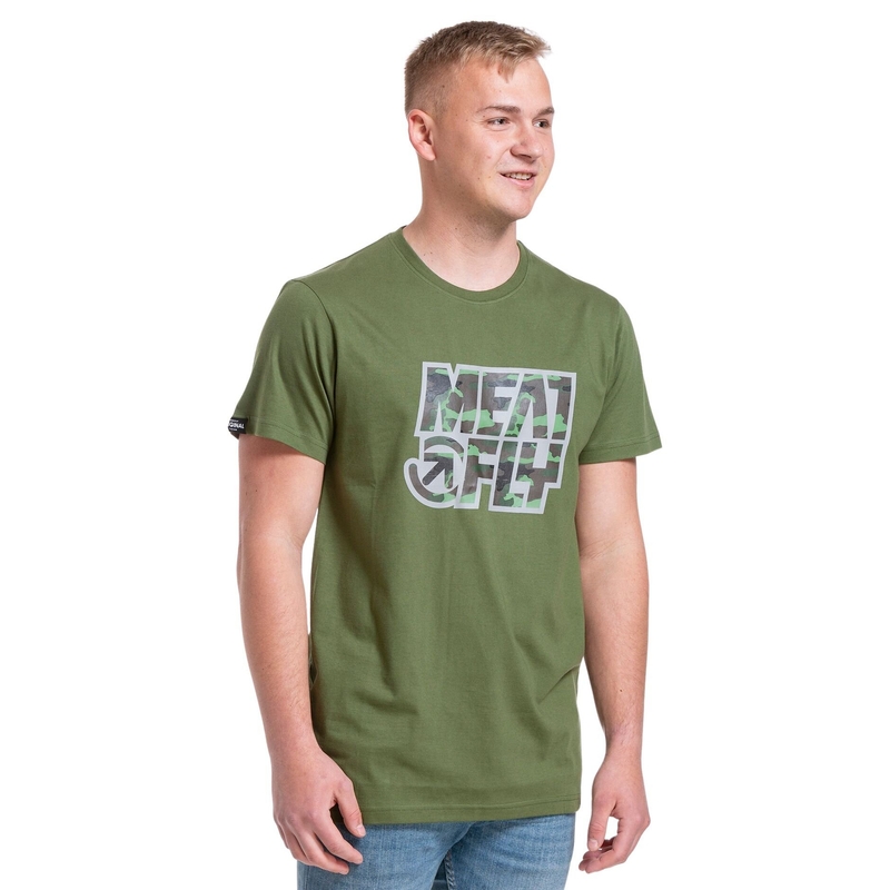 Chemise homme Meatfly Repash vert olive