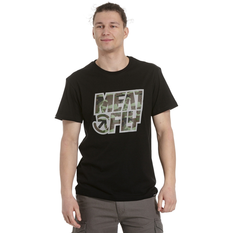 Chemise homme Meatfly Repash noir