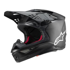 Alpinestars Supertech S-M10 Fame Motocross Helmet glossy/matte carbon