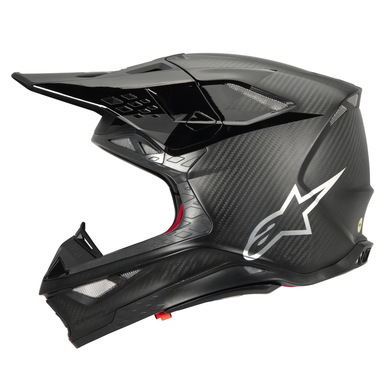 Alpinestars Supertech S-M10 Fame Motocross Helmet glossy/matte carbon