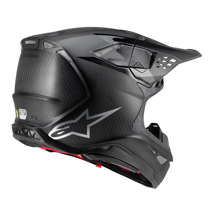 Alpinestars Supertech S-M10 Fame Motocross Helmet glossy/matte carbon