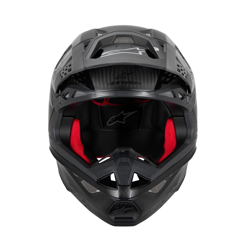 Alpinestars Supertech S-M10 Fame Motocross Helmet glossy/matte carbon