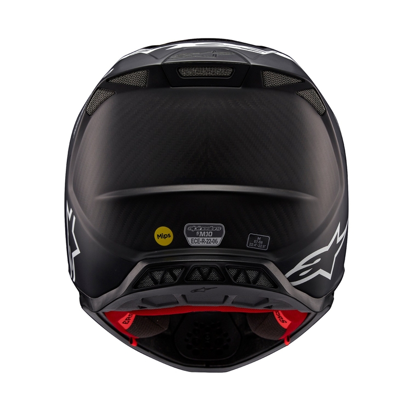 Alpinestars Supertech S-M10 Flood Motocross Helmet noir-gris foncé