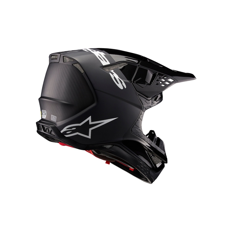 Alpinestars Supertech S-M10 Flood Motocross Helmet noir-gris foncé