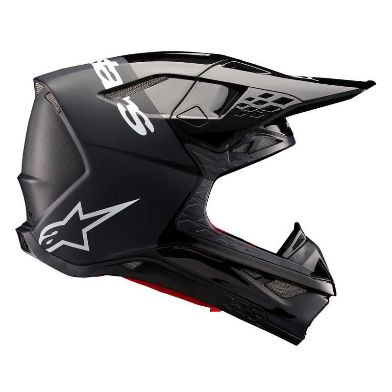 Alpinestars Supertech S-M10 Flood Motocross Helmet noir-gris foncé