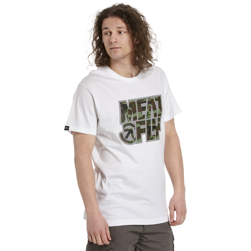 Chemise blanche Meatfly Repash pour hommes