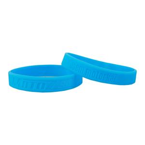 Bracelet MotoZem CZ Je suis un motard bleu