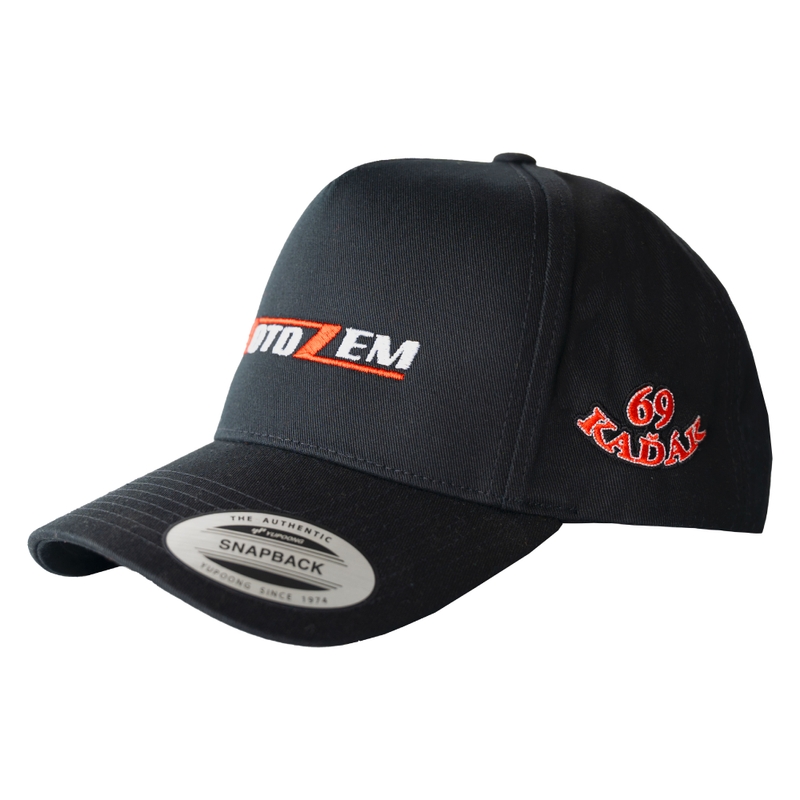 Casquette MotoZem x Kaďák noire