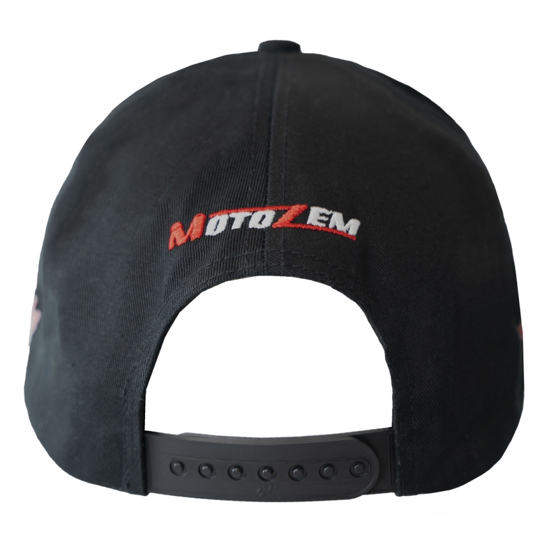 Casquette MotoZem x Kaďák noire