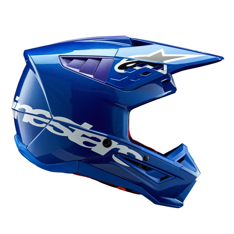 Casque de motocross Alpinestars S-M5 Corp bleu