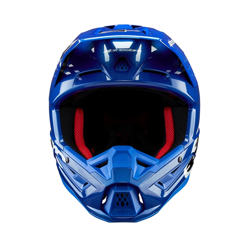 Casque de motocross Alpinestars S-M5 Corp bleu