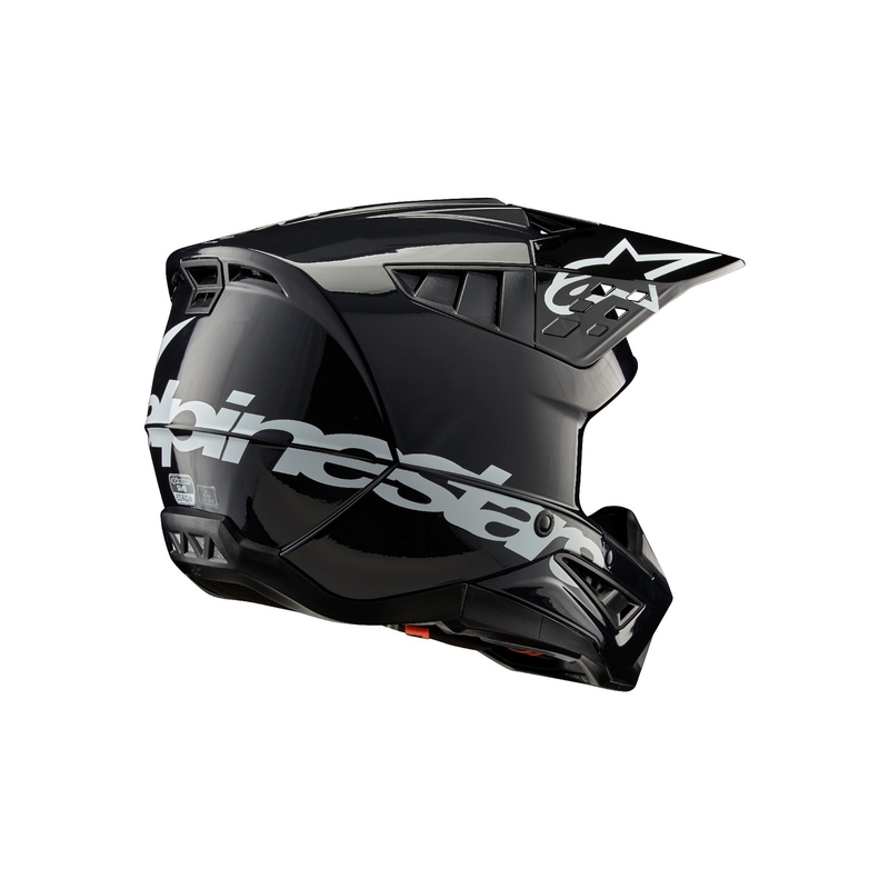 Casque de motocross Alpinestars S-M5 Corp gris foncé