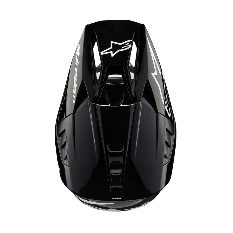 Casque de motocross Alpinestars S-M5 Corp gris foncé