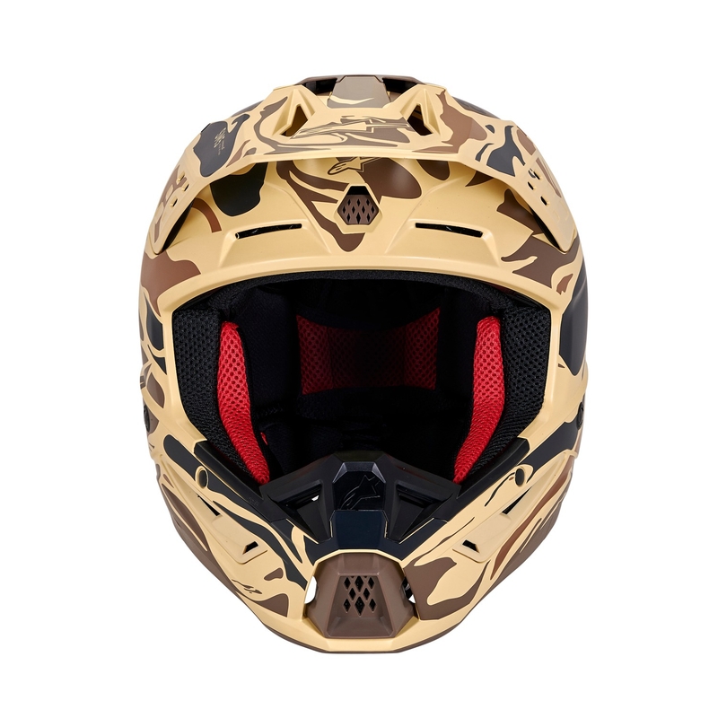 Alpinestars S-M5 Mineral motocross helmet matte dark brown camo