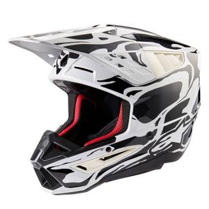 Casque motocross Alpinestars S-M5 Mineral grey camo