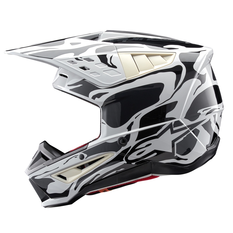 Casque motocross Alpinestars S-M5 Mineral grey camo
