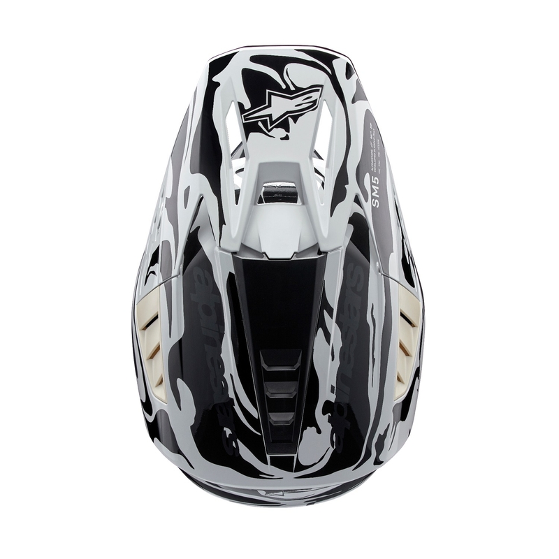 Casque motocross Alpinestars S-M5 Mineral grey camo