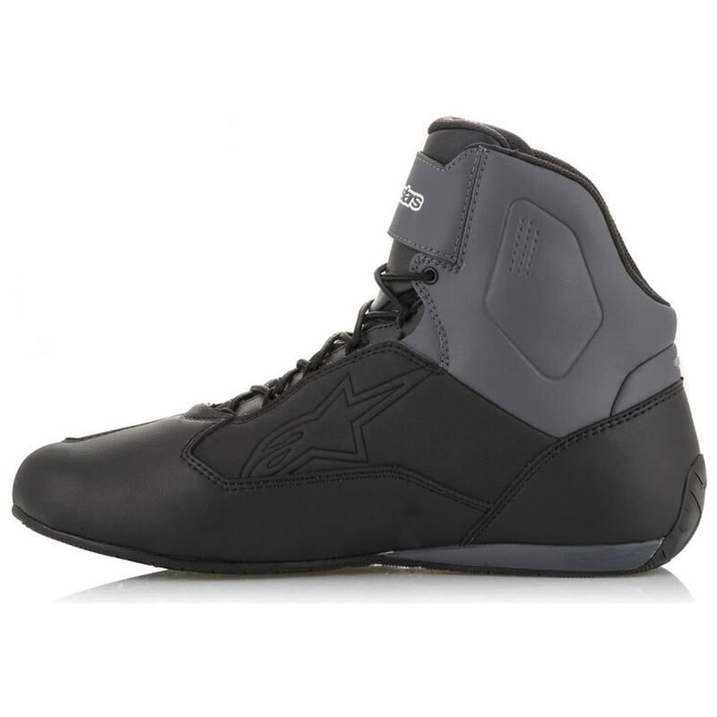 Bottes de moto Alpinestars Faster-3 Drystar noir-gris-jaune fluo