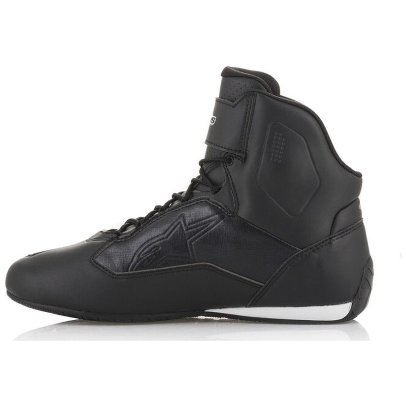 Bottes de moto Alpinestars Stella Faster noires et argentées pour femmes