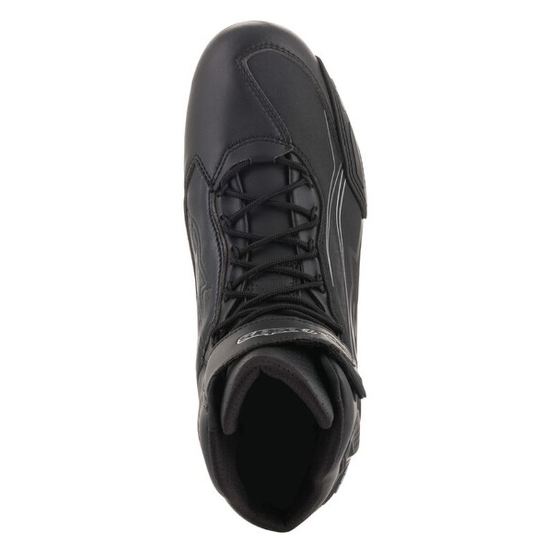 Bottes de moto Alpinestars Stella Faster noires et argentées pour femmes