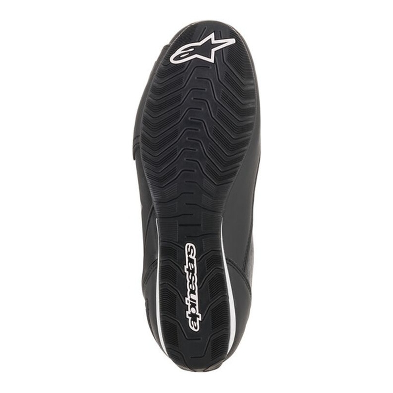 Bottes de moto Alpinestars Stella Faster noires et argentées pour femmes