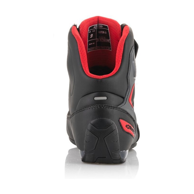 Bottes de moto Alpinestars Faster-3 noir-gris-rouge