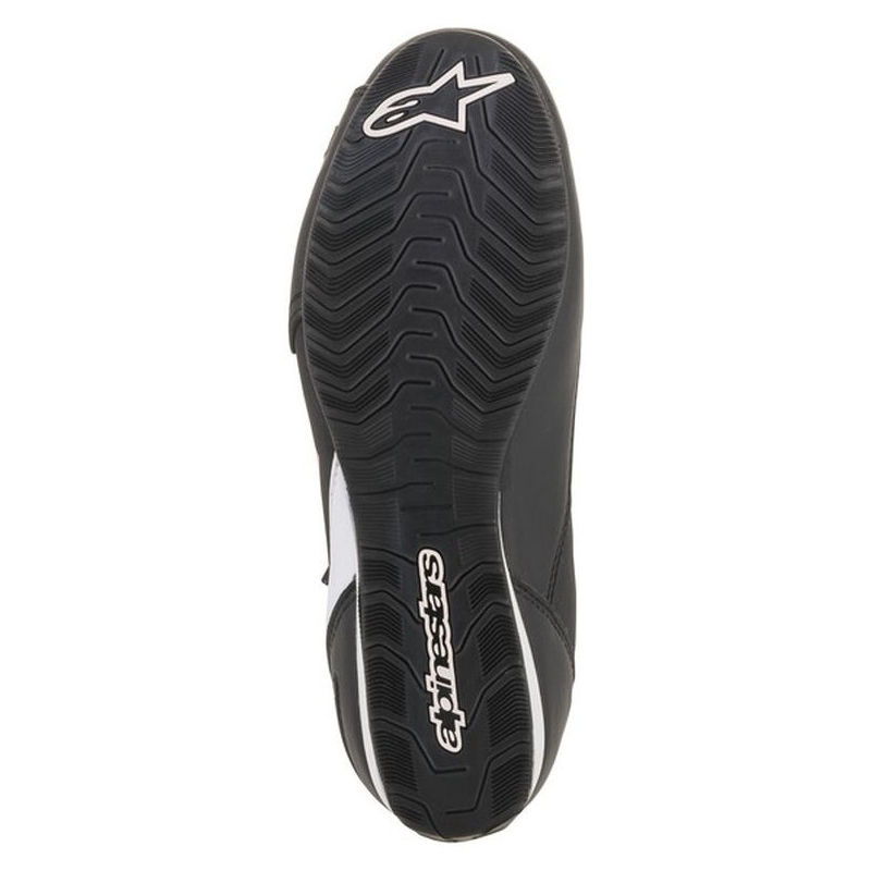 Bottes de moto Alpinestars Faster-3 noires, blanches et rouges