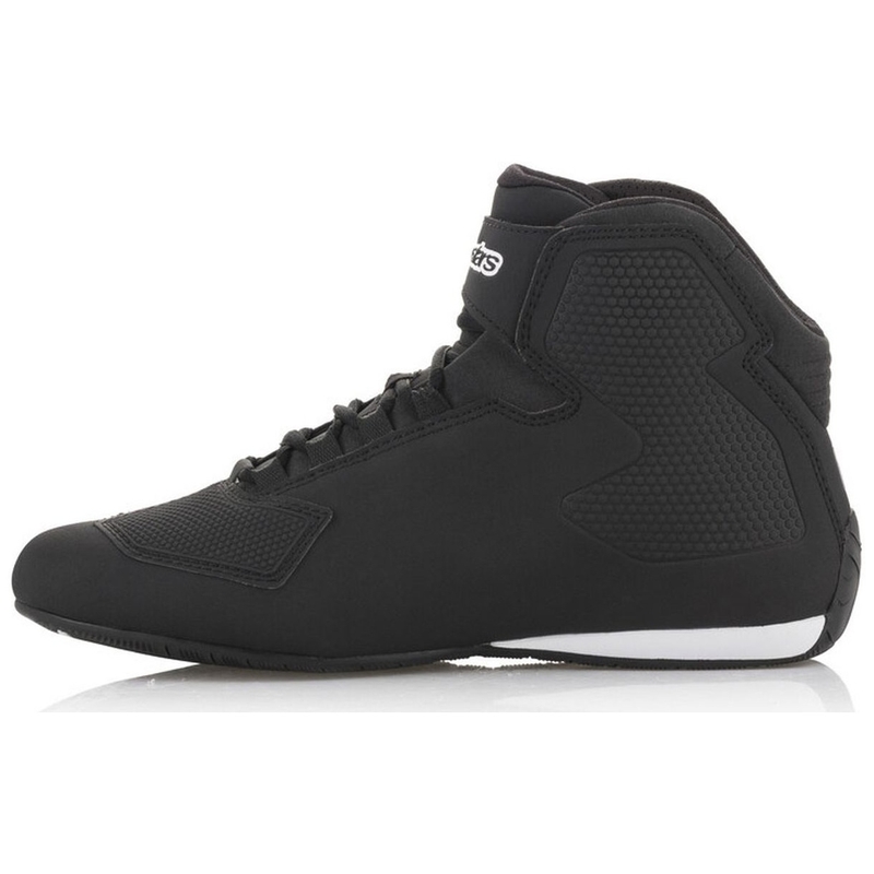 Bottes de moto Alpinestars Sector noires et jaunes fluo