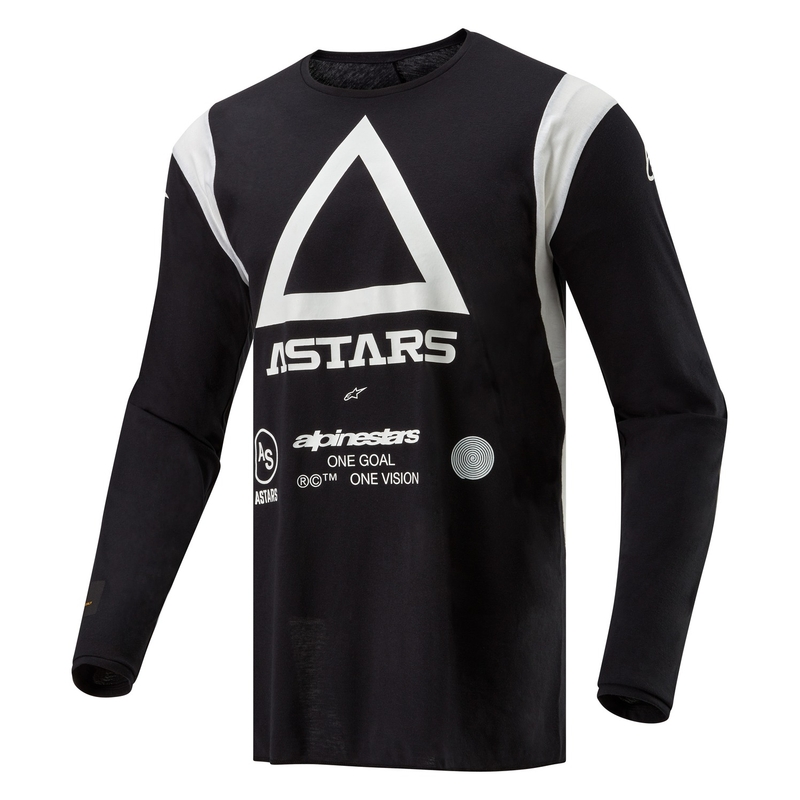 Alpinestars Techdura Motocross Jersey Black
