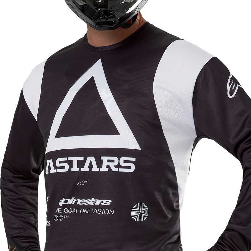Alpinestars Techdura Motocross Jersey Black
