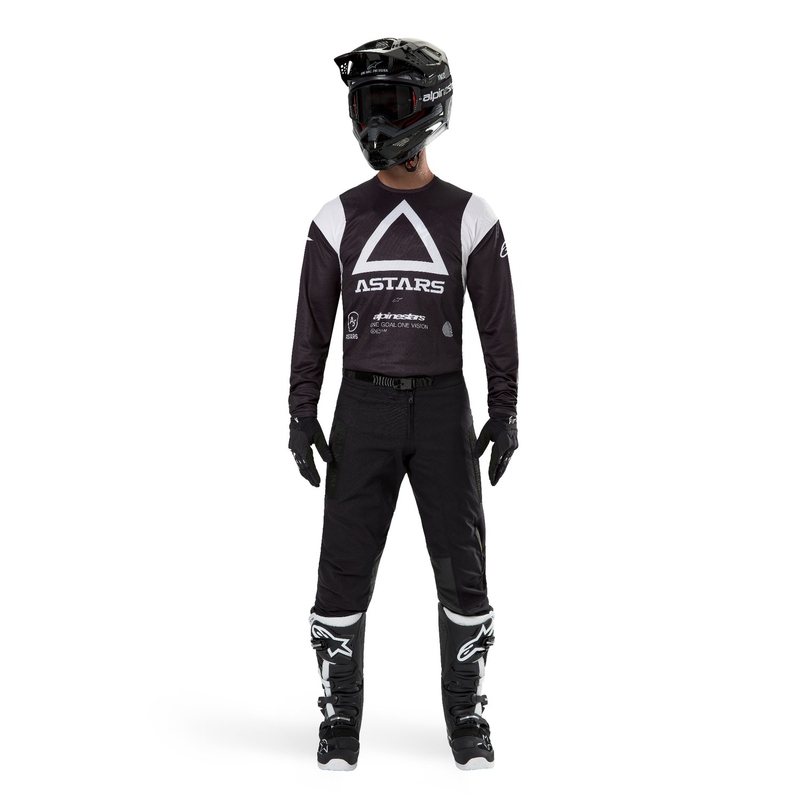 Alpinestars Techdura Motocross Jersey Black