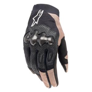 Gants de motocross Alpinestars Megawatt 2 noir-marron-blanc