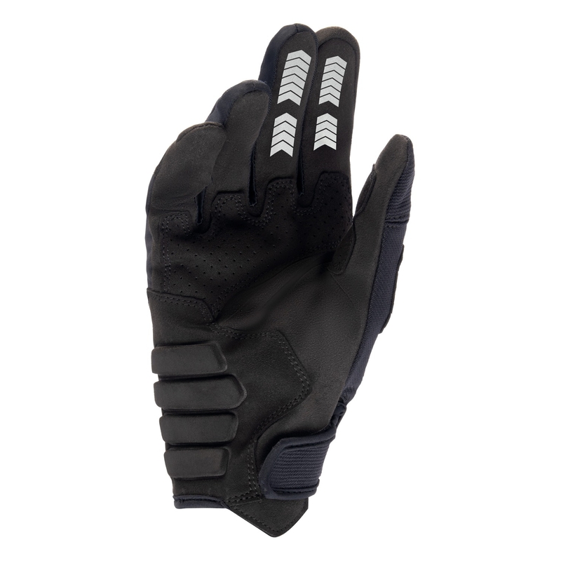 Gants de motocross Alpinestars Techdura noir et blanc