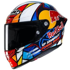 Casque moto intégral HJC RPHA Redbull Misano GP MC21 multicolore