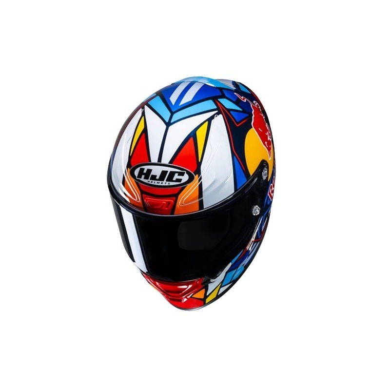 Casque moto intégral HJC RPHA Redbull Misano GP MC21 multicolore