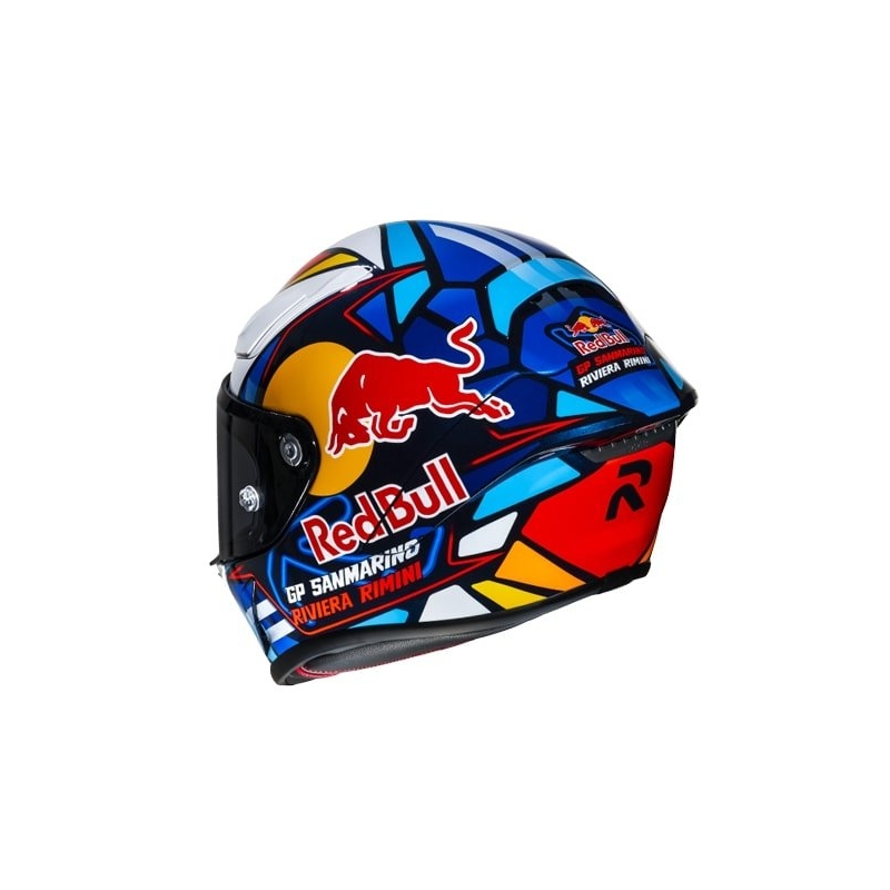 Casque moto intégral HJC RPHA Redbull Misano GP MC21 multicolore