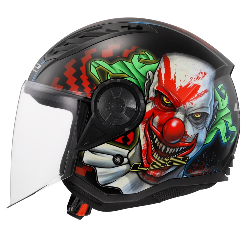 Casque moto ouvert LS2 OF616 Airflow II Happy Dreams