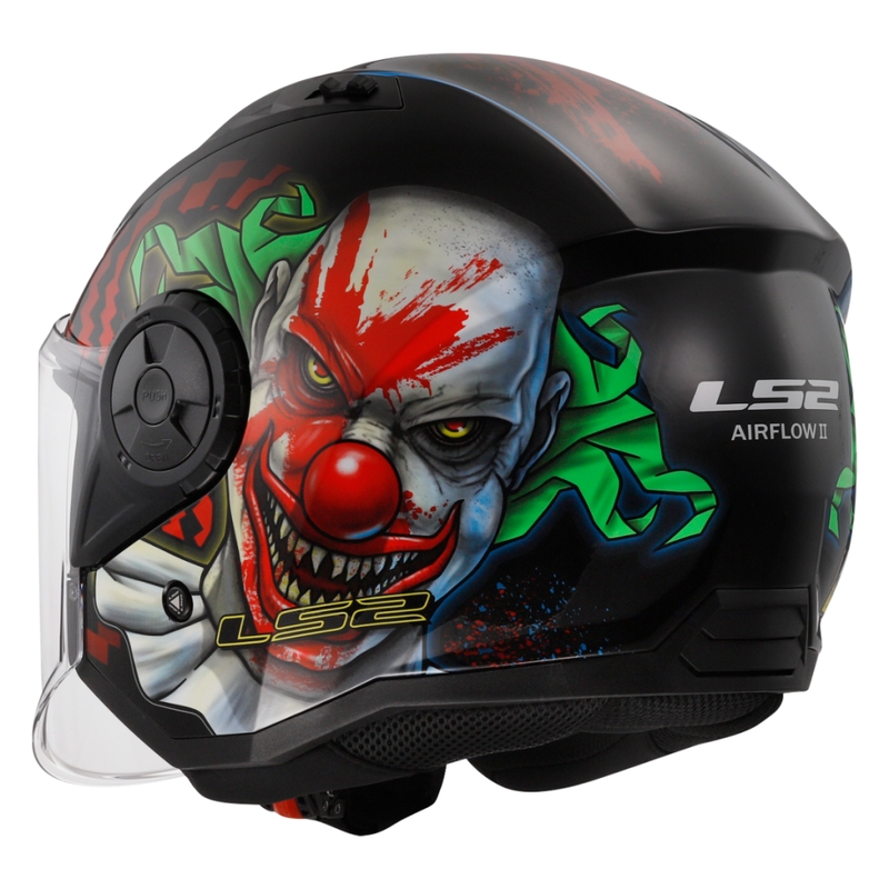 Casque moto ouvert LS2 OF616 Airflow II Happy Dreams