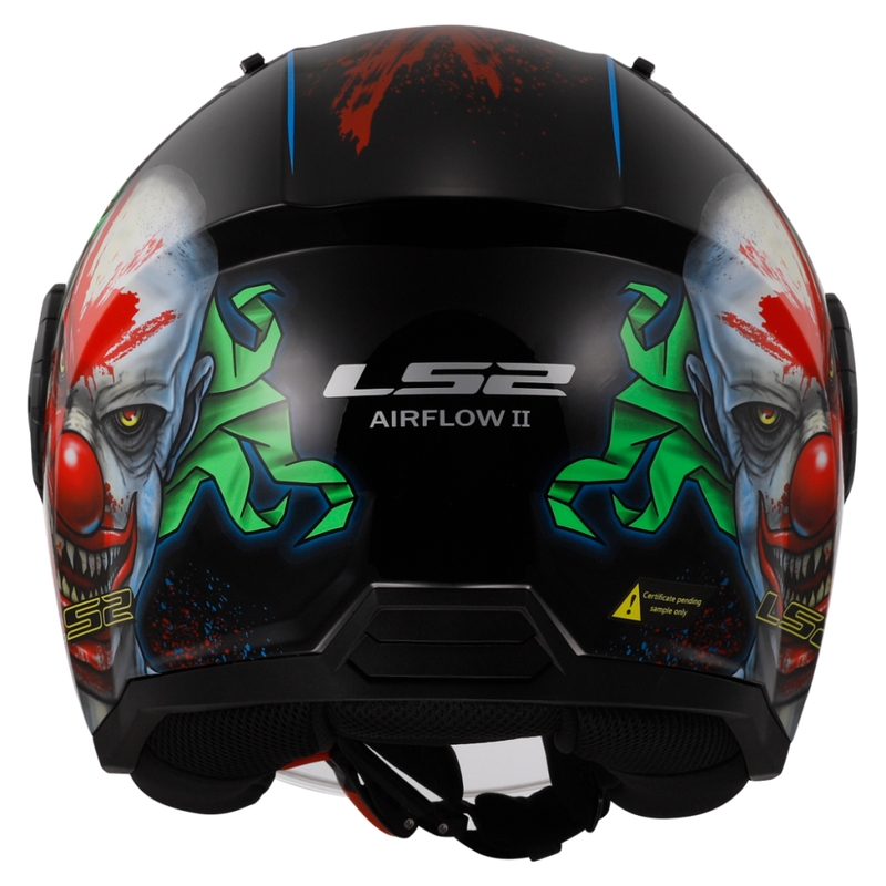 Casque moto ouvert LS2 OF616 Airflow II Happy Dreams