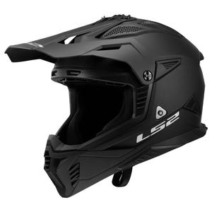 Casque de motocross LS2 MX708 Fast II Solid Matte Black