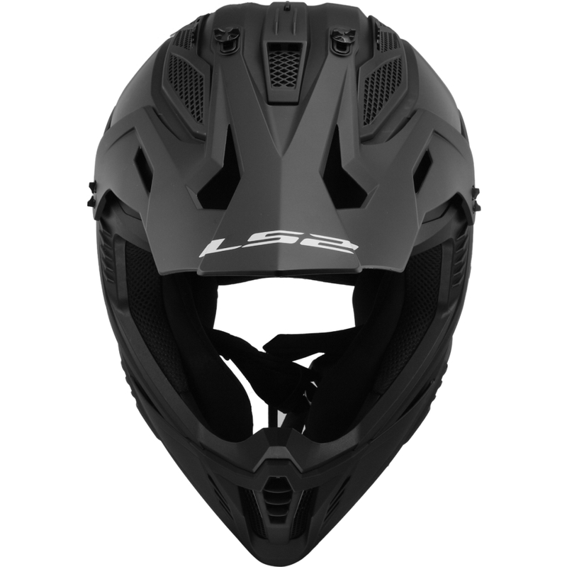 Casque de motocross LS2 MX708 Fast II Solid Matte Black