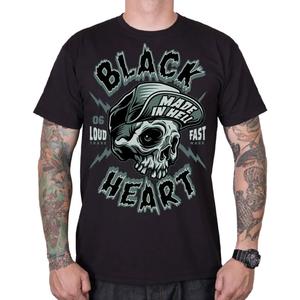 T-shirt Black Heart Spike noir