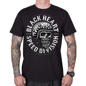 T-shirt Black Heart Speed Division noir