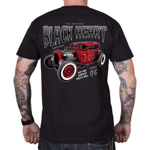 T-shirt Black Heart Red Baron noir