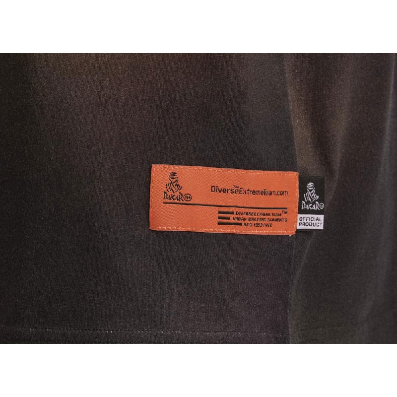 T-shirt Dakar DES 5 marron camo