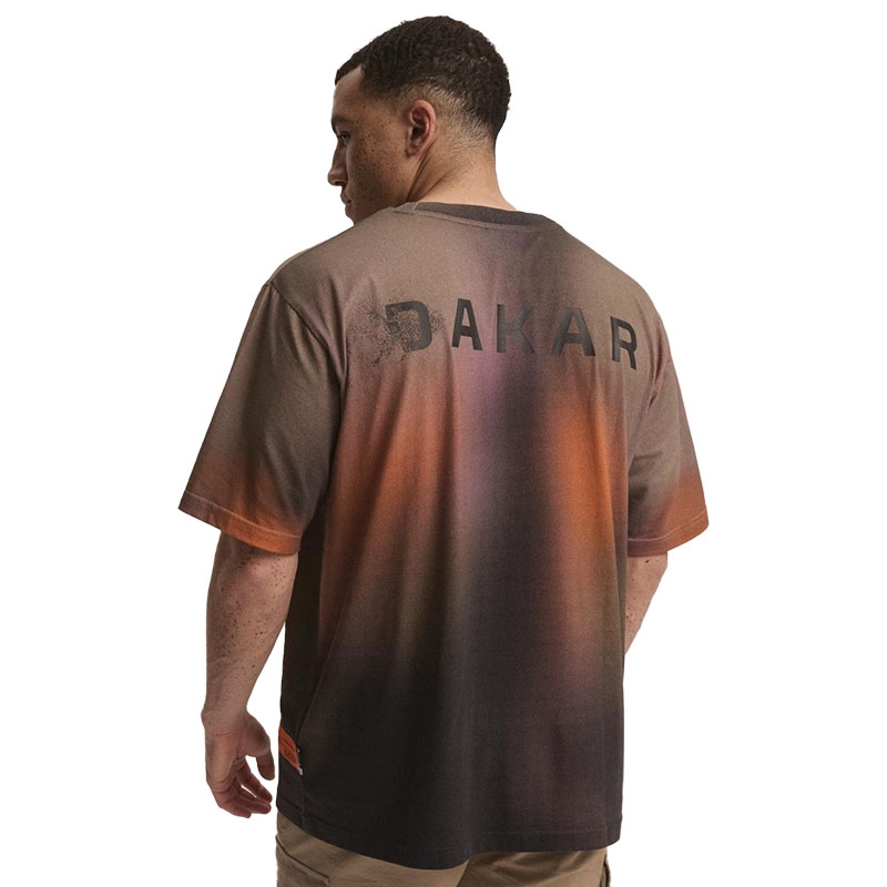 T-shirt Dakar DES 5 marron camo