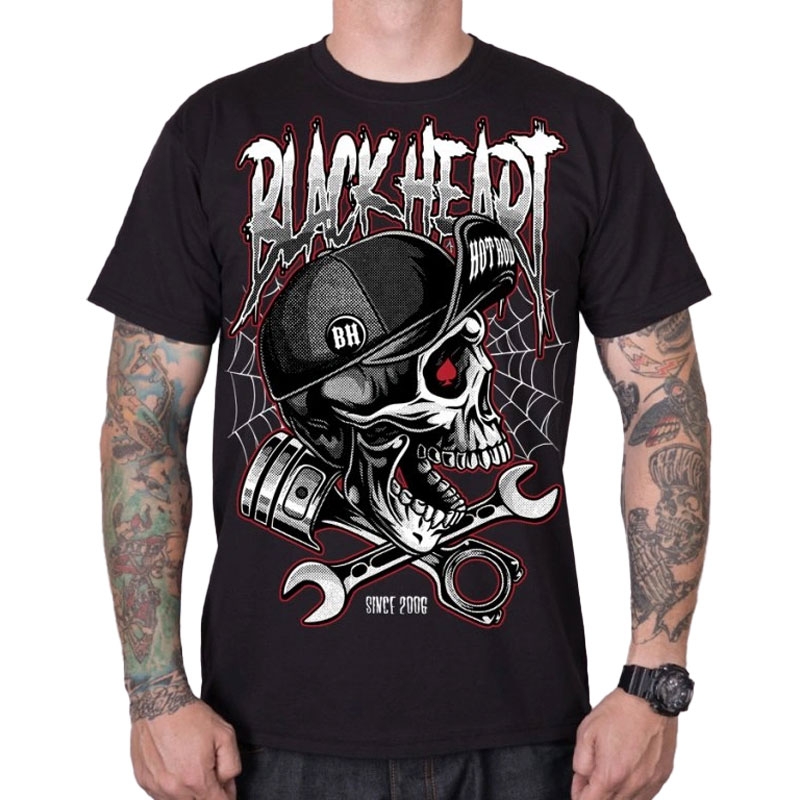 T-shirt Black Heart Riot noir